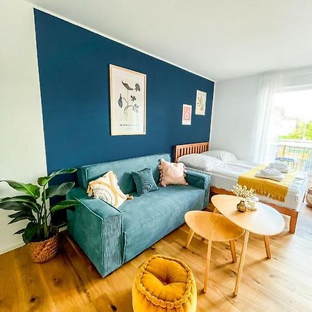 Sunset Club - Studio Kueche - Balkon - Parken Memmingen Eksteriør billede
