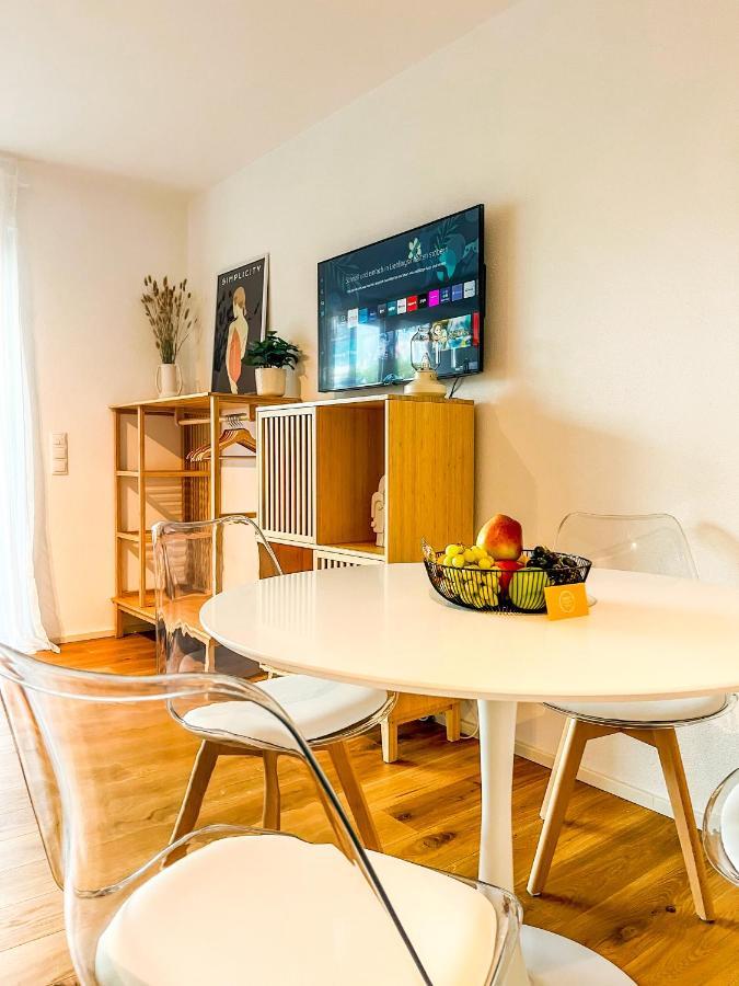 Sunset Club - Studio Kueche - Balkon - Parken Memmingen Eksteriør billede